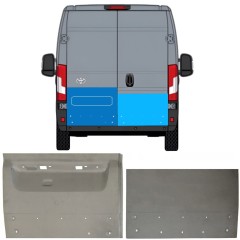 Opravný plech zadních dveří na Toyota Proace Max 2024- / Levá+Pravá 16726