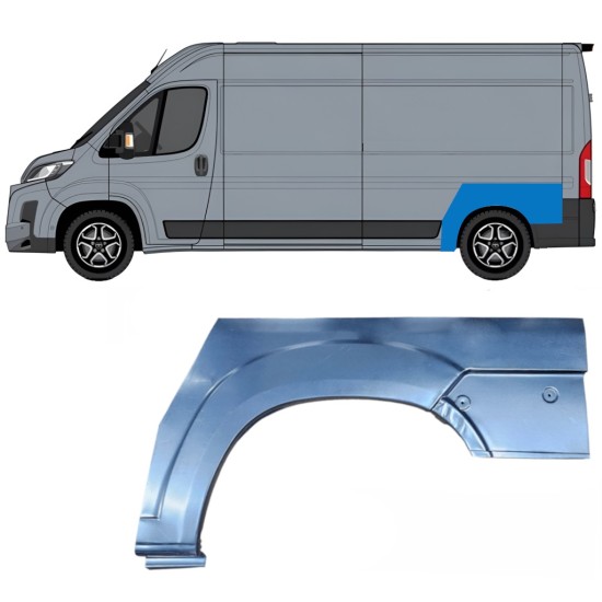 Lem zadního blatníku na Toyota Proace Max 2024- / Levá 16690