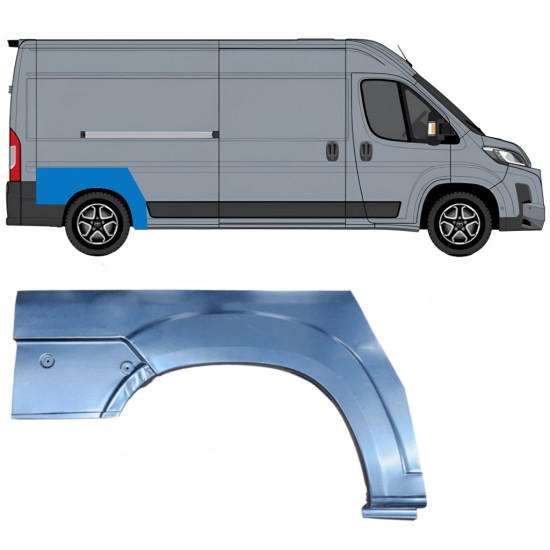 Lem zadního blatníku na Toyota Proace Max 2024- / Pravá 16689