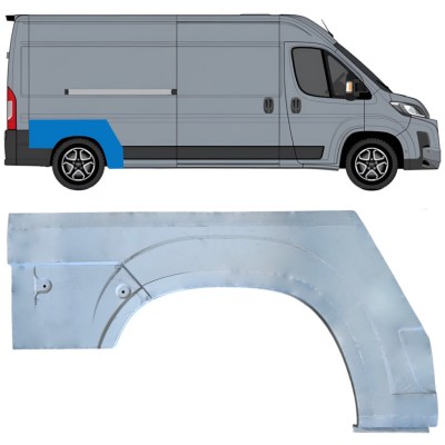 Lem zadního blatníku na Toyota Proace Max 2024- / Pravá 16953