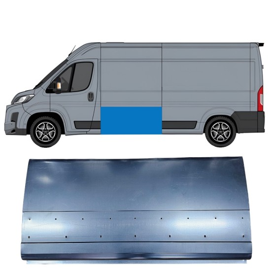 Opravný plech boku vysoký na Toyota Proace Max 2024- / Levá = Pravá (symetrická) 16717
