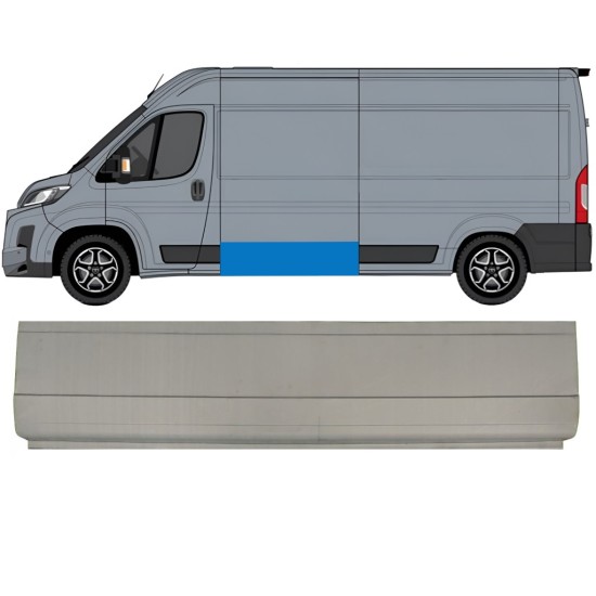 Opravný plech boční stěny na Toyota Proace Max 2024- / Levá 16681