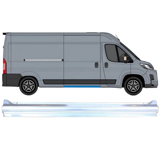 Kompletní práh posuvných dveří na Toyota Proace Max 2024- / Pravá 16697