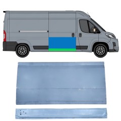 Opravný plech posuvných dveří vnitřní + vnější na Toyota Proace Max 2024- / Pravá 16631