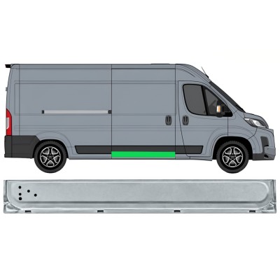 Opravný plech posuvných dveří vnitřní na Toyota Proace Max 2024- / Pravá 17046