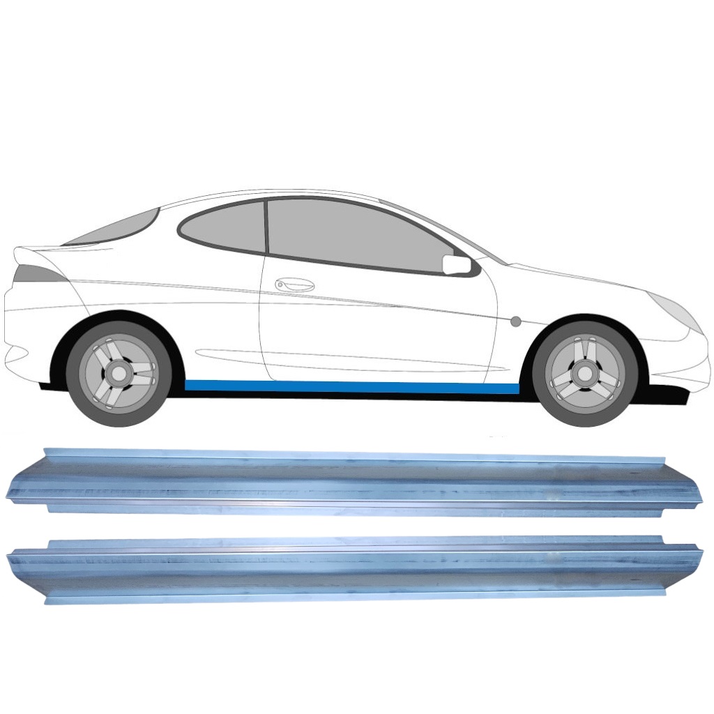 Opravný Plech Prahu Na Ford Puma 1997-2002 / Levá+Pravá / Sada 9186