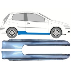 Kompletní práh na Fiat Punto II 1999-2010 / Levá+Pravá / Sada 10074