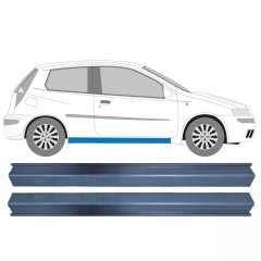 Opravný plech prahu na Fiat Punto II 1999-2010 / Levá = Pravá (symetrická) / Sada 10396