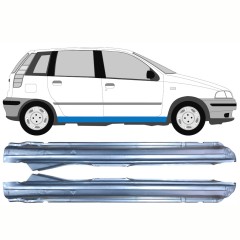 Kompletní práh na Fiat Punto I 1993-1999 / Levá+Pravá / Sada 10271