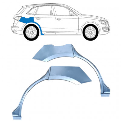 Lem zadního blatníku na Audi Q5 2008-2012 / Sada 11402