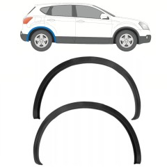 Boční lišta zadního blatníku na Nissan Qashqai 2007-2013 / Levá+Pravá / Sada 12687