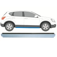 Opravný plech prahu vnitřní na Nissan Qashqai 2007-2013 / Levá = Pravá (symetrická) 14979