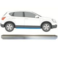 Opravný plech prahu na Nissan Qashqai 2007-2013 / Levá = Pravá (symetrická) 14981