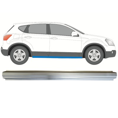 Opravný plech prahu na Nissan Qashqai 2007-2013 / Levá = Pravá (symetrická) 14981