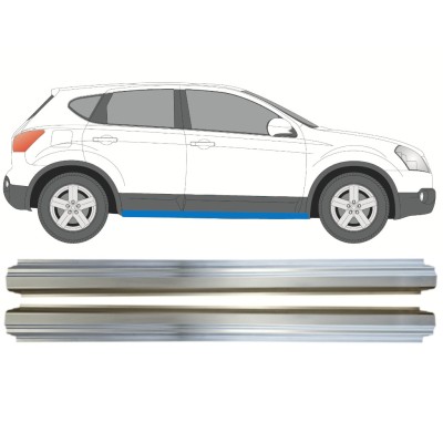 Opravný plech prahu na Nissan Qashqai 2007-2013 / Levá+Pravá / Sada 14982