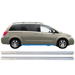 Opravný plech spodní části prahu na Nissan Quest 2003-2009 / Levá+Pravá / Sada 15105
