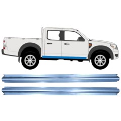Opravný plech prahu na Ford Ranger 2006-2012 / Levá+Pravá / Sada 11744