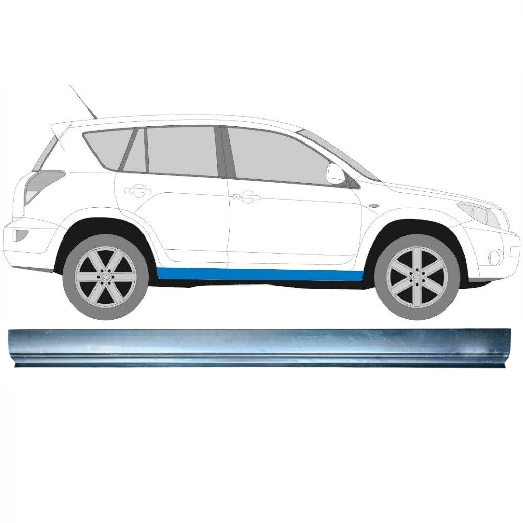 Opravný Plech Prahu Na Toyota Rav4 2006-2013 / Levá = Pravá (Symetrická) 9361