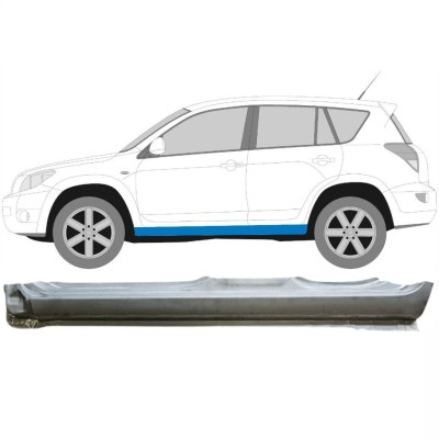 Kompletní práh na Toyota Rav4 2006-2013 / Levá 14751