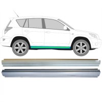 Opravný plech prahu vnitřní + vnější na Toyota Rav4 2006-2013 / Levá = Pravá (symetrická) / Sada 14904 Opravný plech prahu vnitřní + vnější na Toyota Rav4 2006-2013 / Levá = Pravá (symetrická) / Sada 14904