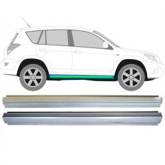 Opravný plech prahu vnitřní + vnější na Toyota Rav4 2006-2013 / Levá = Pravá (symetrická) / Sada 14904