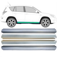Opravný plech prahu vnitřní + vnější na Toyota Rav4 2006-2013 / Levá+Pravá / Sada 14910 Opravný plech prahu vnitřní + vnější na Toyota Rav4 2006-2013 / Levá+Pravá / Sada 14910