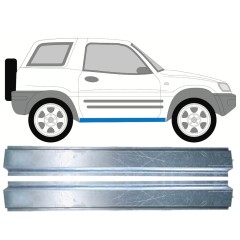 Opravný plech prahu vnitřní na Toyota Rav4 1994-2000 / Levá = Pravá (symetrická) / Sada 10881