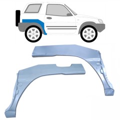 Lem zadního blatníku na Toyota Rav4 1994-2000 / Levá+Pravá / Sada 9252