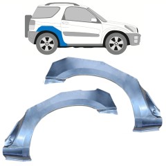 Lem zadního blatníku na Toyota Rav4 2000-2005 / Levá+Pravá / Sada 10399