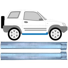Opravný plech prahu na Toyota Rav4 1994-2000 / Levá+Pravá / Sada 10642