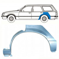 Lem zadního blatníku na Opel Rekord E 1977-1986 / Levá / COMBI /  10787