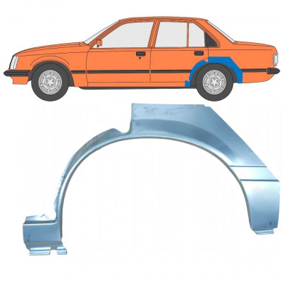 Lem zadního blatníku na Opel Rekord E 1977-1982 / Levá 8077