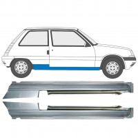 Opravný plech prahu na Renault 5 1984-1996 / Levá+Pravá / Sada 9706