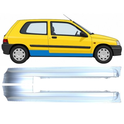 Kompletní práh na Renault Clio I 1990-1998 / Levá+Pravá / Sada 11011