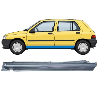 Kompletní práh na Renault Clio I 1990-1998 / Levá 11013