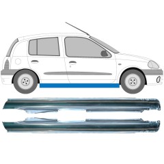Kompletní práh na Renault Clio II 1998-2012 / Levá+Pravá / Sada 10052