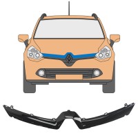 Lišta mřížky na Renault Clio IV 2012-2016 16231
