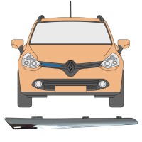 Lišta mřížky na Renault Clio IV 2012-2016 / Pravá 16232