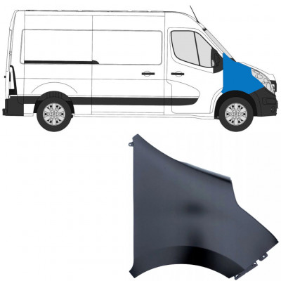 RENAULT MASTER 2010-2019 PŘEDNÍ BLATNÍK / PRÁVA