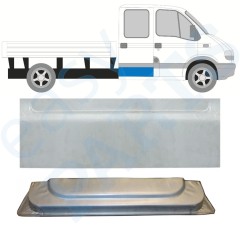 Opravný plech zadních dveří vnitřní + vnější na Opel Movano 1998-2010 / Levá = Pravá (symetrická) 15332