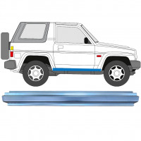 Opravný plech prahu na Daihatsu Fourtrak Rocky 1985-1993 / Levá = Pravá (symetrická) 8815