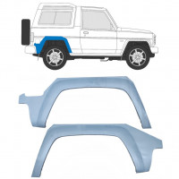 Lem zadního blatníku na Daihatsu Fourtrak Rocky 1985-1993 / Levá+Pravá / Sada 10418