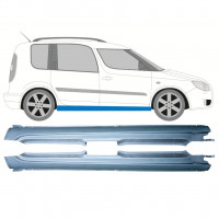 Kompletní práh na Skoda Roomster Praktik 2006-2015 / Levá / Pravá / Levá+Pravá / Sada 12891