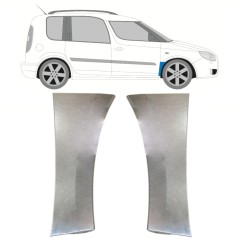 Opravný plech předního blatníku na Skoda Roomster Praktik 2006-2015 / Levá+Pravá / Sada 14695