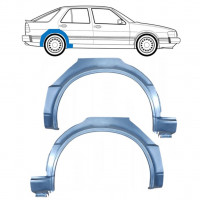 Lem zadního blatníku na Saab 9000 1985-1998 / Levá+Pravá / Sada 10594