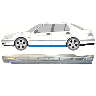 Kompletní práh na Saab 9-5 1997-2010 / Levá / COMBI / SEDAN 14630