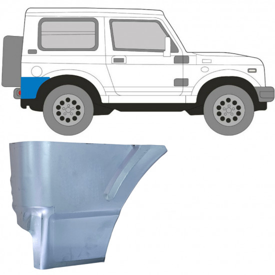 SUZUKI SAMURAI 1981-2004 ZADNÍ KOLO PANEL / PRÁVA