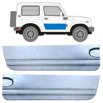 Opravný plech dveří na Suzuki Samurai 1981-2004 / Levá+Pravá / Sada 10542