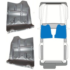 Opravný plech podlahy na Suzuki Samurai 1981- / Levá+Pravá / Sada 11304