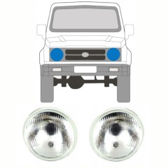 Hlavní světlomet na Suzuki Samurai 1981- / Levá+Pravá / Sada 12651